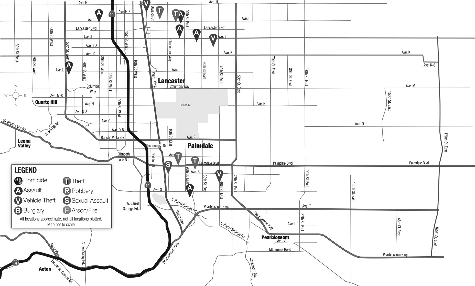 Antelope Valley Crime Blotter, April 5, 2020